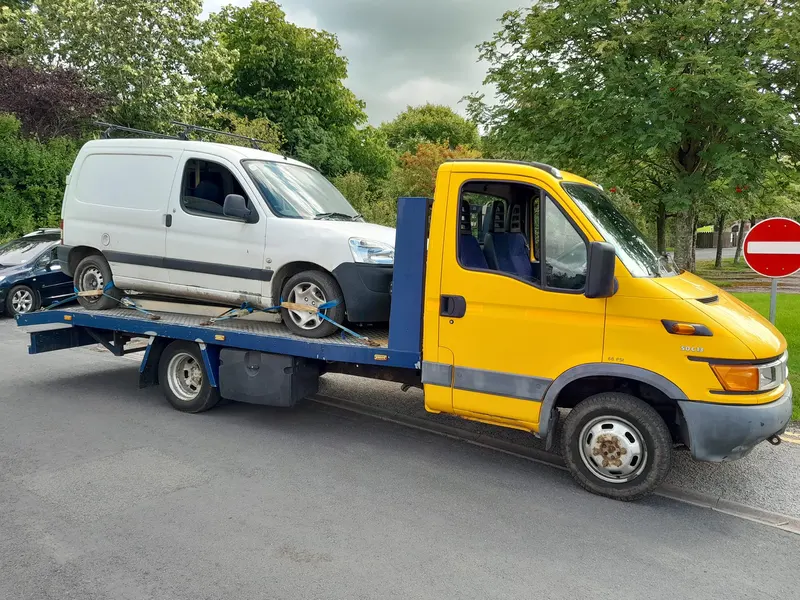Van sold for scrap in Blackpool